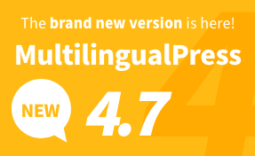 MultilingualPress 3.9