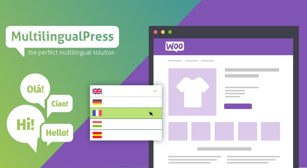 How to Create a Multilingual Woocommerce Shop with MultilingualPress